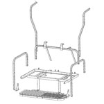 2000.5-Up Club Car DS - GTW&reg; Mach 3 Flip Seat Frame