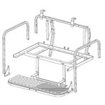 2008-Up EZGO RXV - GTW Mach 3 Flip Seat Frame