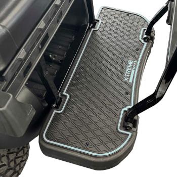 BuggiesUnlimited.com; Xtreme Floor Mats for MadJax Genesis 250/ 300 Rear Seat Kits – Black/ Sea Storm