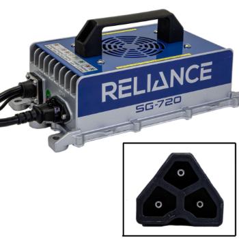 BuggiesUnlimited.com; EZGO - Reliance SG-720 High Frequency Industrial with 48v 3-Pin Paddle
