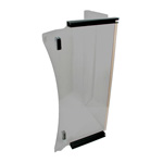 RedDot Tinted Folding Windshield for 2024 MadJax XSeries Storm with 1” Struts