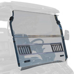 RedDot Tinted Vented Folding Windshield for Evolution D5 Ranger & Maverick