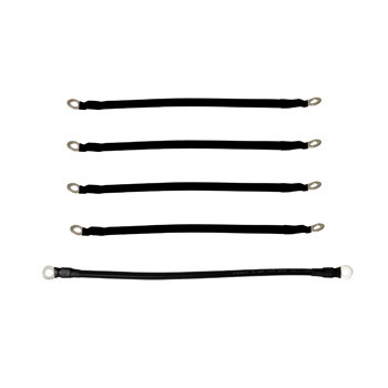 BuggiesUnlimited.com; 6-Gauge Battery Cable Set for 1994.5-2014 EZGO TXT