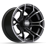 GTW Spyder Matte Gray Wheel - 12 Inch