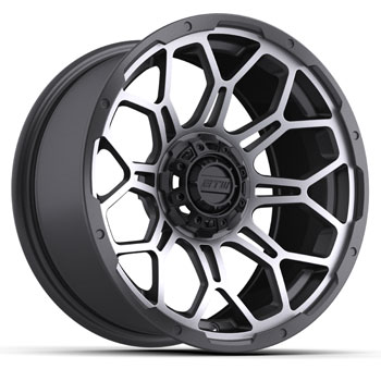 BuggiesUnlimited.com; GTW Bravo Matte Gray Wheel - 15 Inch