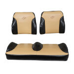2014-Up EZGO TXT - Suite Seats Black and Tan  Seats