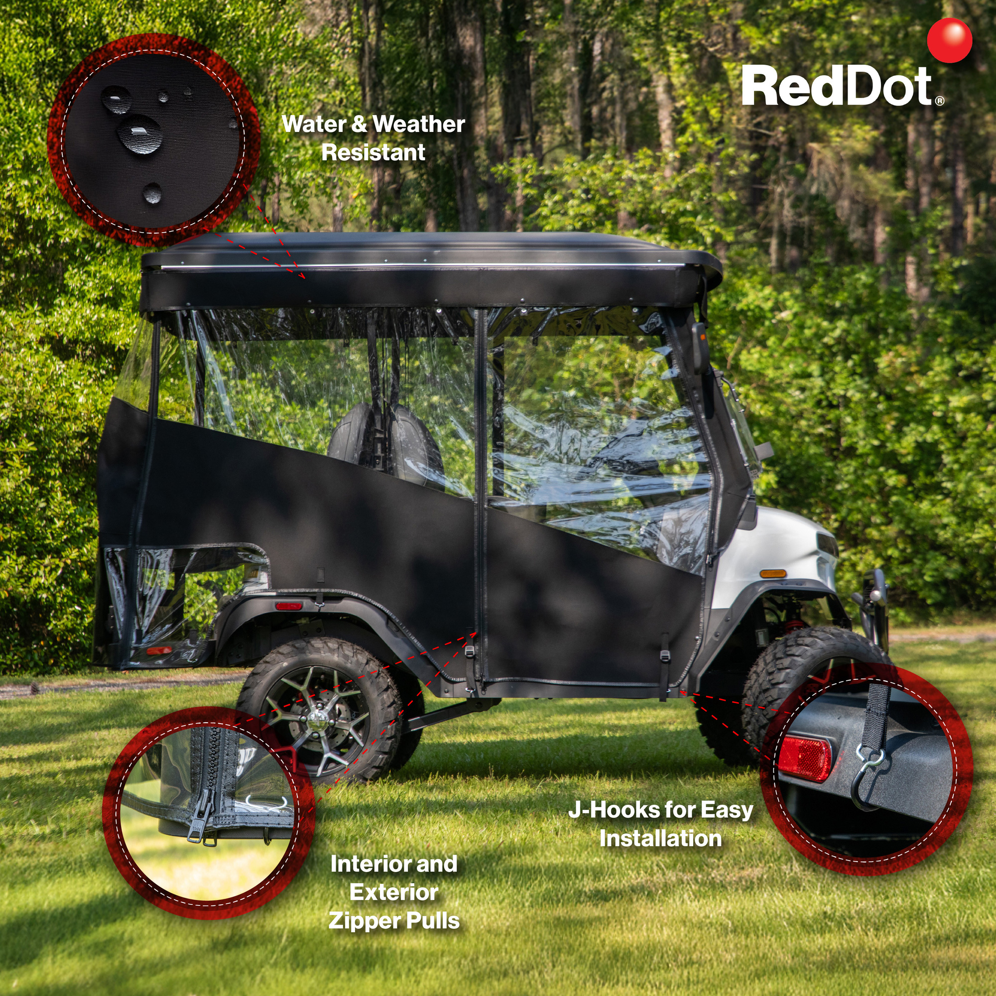 Buggies Unlimited - item 21-ENCLOSURE2F2RDENAGONOMADXL-P