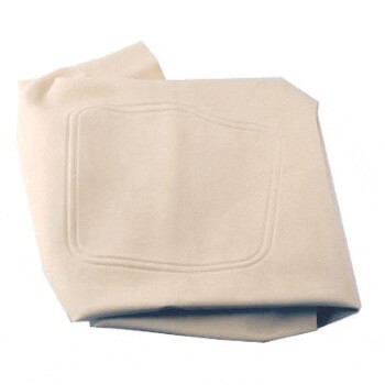 BuggiesUnlimited.com; 2004-Up Club Car Precedent - White Seat Bottom Cover