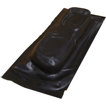 BuggiesUnlimited.com; 2000-04 Club Car DS - Black Seat Back Cover