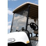 1986-94 EZGO Marathon - Red Dot Clear Folding Windshield