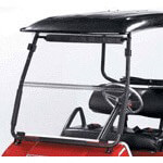 EZGO Express L6-S6 - RedDot Tinted Fold Down Windshield