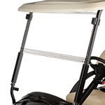 2000-Up Club Car DS - Red Dot Clear Impact-Resistant Folding Windshield