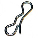 Set Of 10 Club Car Precedent Brake Cable Locking Bowtie Pin Fits 2004-Up