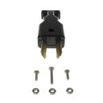 1982-Up Club Car 36v - 2-Prong Crowfoot DC Charger Plug