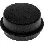 2003-Up Club Car - Black Spindle Dust Cover