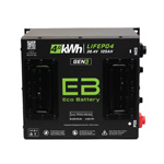 Eco Battery 38V 105Ah GEN3 Cube LifePo4 Lithium Battery Only