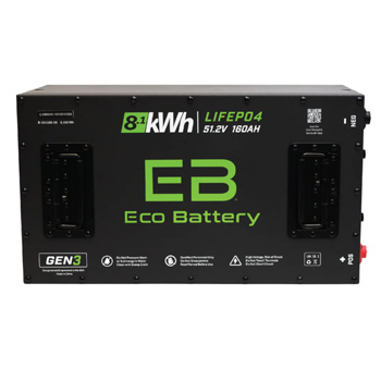 BuggiesUnlimited.com; Eco Battery 51V 160Ah GEN3 LifePo4 Lithium Battery Only