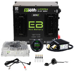 Club Car DS Eco Lithium 51V 60Ah GEN3 Conversion Kit