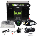 Club Car Precedent Eco Lithium 51V 60Ah GEN3 Conversion Kit