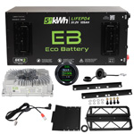 Polaris Ranger EV Eco Lithium 51v 105Ah GEN3 Skinny Conversion Kit