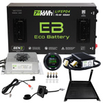 EZGO TXT Eco Lithium 70v 105Ah GEN3 Conversion Kit