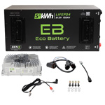 Epic EV 3-3 Eco Lithium 51V 105Ah GEN3 Skinny Conversion Kit