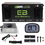 ICON® EV 17-21 Eco Lithium 51V 105Ah GEN3 Skinny Conversion Kit
