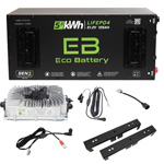 Pilot EV Eco Lithium 51v 105Ah GEN3 Skinny Conversion Kit