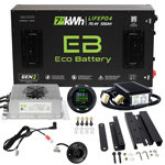 Yamaha G29/ Drive 2007-2010 Eco Lithium 70v 105Ah GEN3 Conversion Kit