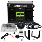 Yamaha G29/ Drive 2011-Up & Drive2 Eco Lithium 51V 60Ah GEN3 Conversion Kit
