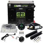 Yamaha G19/ G22 Eco Lithium 51V 60Ah GEN3 Conversion Kit