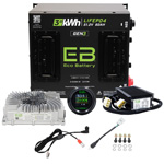 Yamaha G1-G16 Eco Lithium 51V 60Ah GEN3 Conversion Kit
