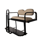 ProFX Stone Gray Rear Seat Kit for 2008-Up EZGO RXV