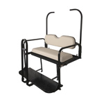 ProFX White Rear Seat Kit for 1994.5-Up EZGO TXT