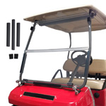 ProFX Clear Folding Windshield for 2000-Up Club Car DS